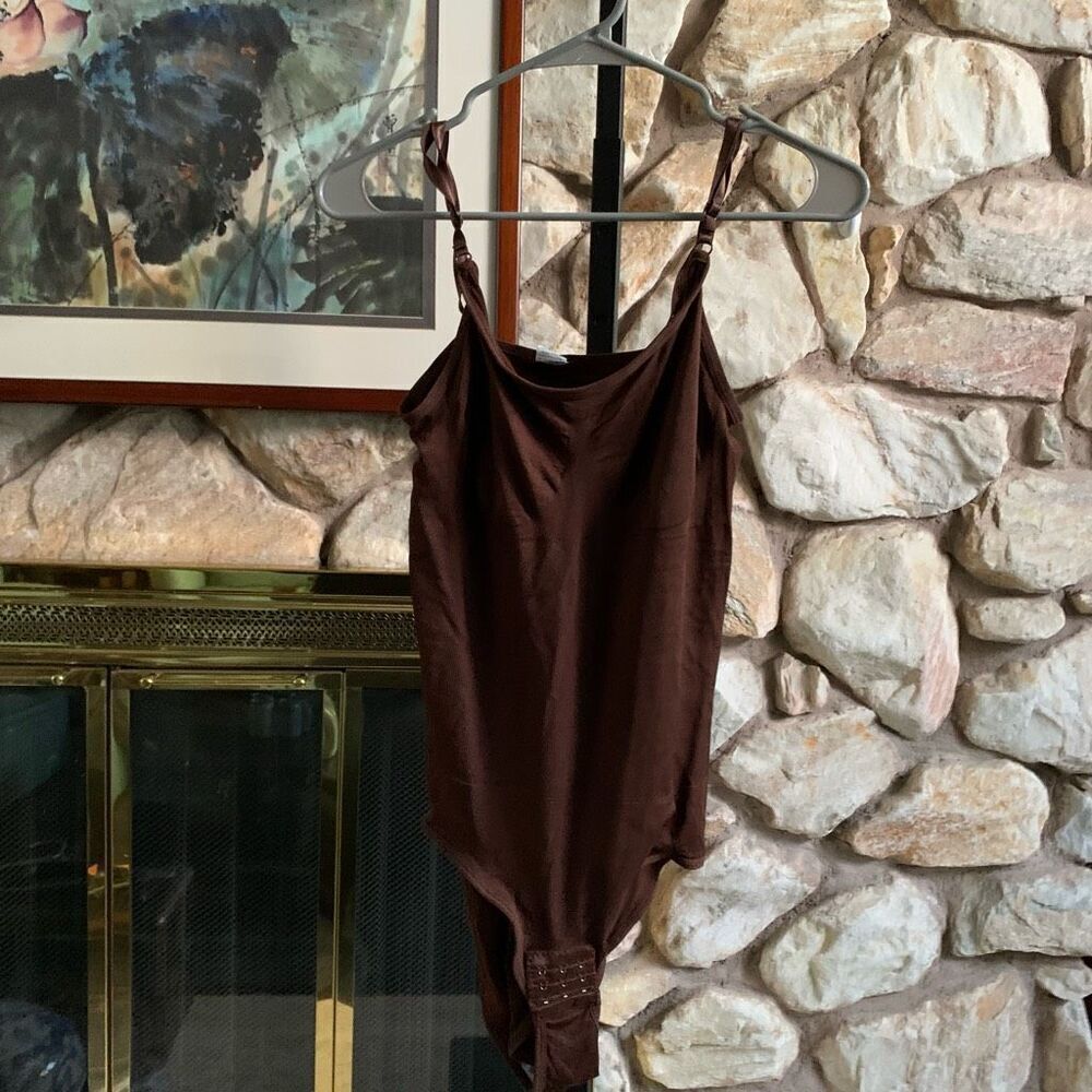 NWOT womens brown bodysuit size xxl